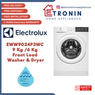 Climate Voucher Eligible* Electrolux EWW9024P3WC 9Kg / 6 Kg Front Load Washer & Dryer