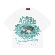 KKONTENER 90s MOVIES "FALLEN ANGELS" OVERSIZE TSHIRT WHITE