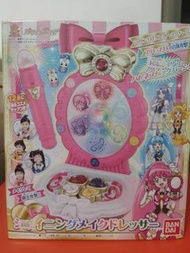 BANDAI 光之美少女 Pretty Cure 幸福爆發 happiness 閃亮梳妝鏡盒