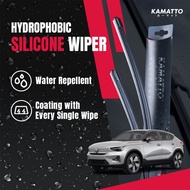Kamatto Wiper Volvo C40 (2022-Present) Hydrophobic Silicone Water Repelling Coating