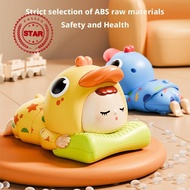 Baby Crawl Toy Cute Boy Girl Electric Toddlers Toy Education Learn Puzzle Early Climb To I9q1