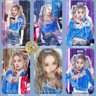 K-pop (G) I-DLE YUQI Girls ID Card Holder Long Short Lanyard Students Can Use MRT Cards Credit Cards Work Card Protective Cases