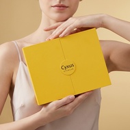 Cyxus 4 Slots Eyeglasses Organizer Box Premium Yellow Sunglasses Storage Case Double Door Gift Box f