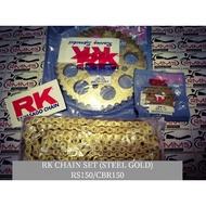 rk chain set for rs150/cbr150