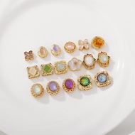 Spacer Beads 18K Opal Moonstone diy
