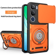 For Vivo Y29 5G Case Vivo Y19S Phone Case Vivo Y19SPro Armor Shockproof Ring Holder Wireless Charge
