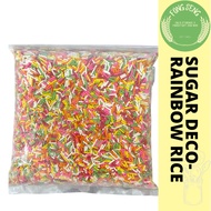 [REPACKED] RAINBOW RICE (Coklat Urai Berwarna-warni) (utk tabur/ topping/baking) 500gm/1kg