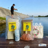 Full power - paket jos umpanpancing ikan mas bendingan pelet dan Essen blue ice 30ml