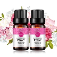 2-PACK Peony Essential Oil 100% Pure Oganic Plant Natrual Flower Essential Oil for Diffuser Message 