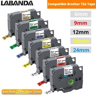 TZE231 6mm 9mm 12mm 18mm 24mm Label for TZe231 TZe221 TZe211 TZe241 TZe251 tze231 Laminated Tape Rib