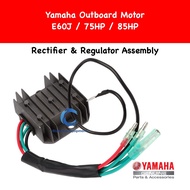 Original Rectifier & Regulator Assy for E60J / E75B / 85A Yamaha Outboard - 6H0-81960-00