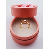 Pure 10k Gold Flower Ring