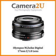 Olympus M.Zuiko Digital 17mm f/1.8 Lens