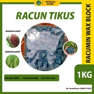 Bayer Racumin Wax Block 1kg Rodenticide Coumatetrayl 0.0375 Rat Bait Pest Control