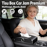 Luxury Premium Car Watch Tissue Box Multifunctional Car Watch Holder