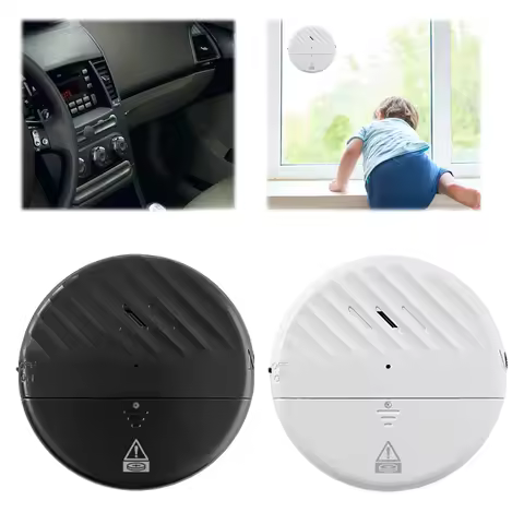 Door Window Alarm with Loud 125dB Alarm Vibration Sensor Home Alarm Door Open Alert Alarm for Home O