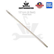 4 Feet 4 Kaki Wood Stick 121cm ( Ready Stock )