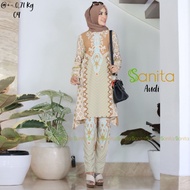 Audi set Tunik + celana muslim by Sanita