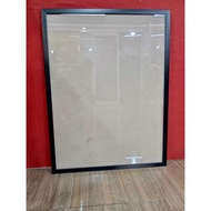 Photo Size Frame 100x70cm, USING GLASS, Frame Width 3cm.