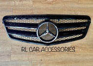 Mercedes Benz w212 E class prefacelift front grill grille sarung 2010 2011 2012 logo emblem amg e43