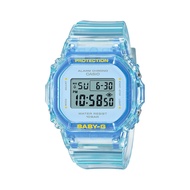 Casio Baby-G (BGD-565SJ-2DR) Blue Transparent Strap 100 Meter Digital Watch for Women
