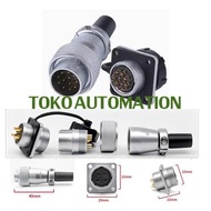Waterproof Connector WS20 12 Pin 25A 500V Plug Socket Connector ST23 BIG Salle 