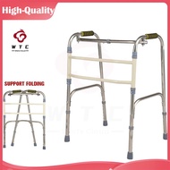 【Fast delivery】Adult Walker Multi-functional foldable stainless steel Walking Aid aids Crutches Cane