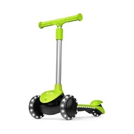 dnqry7 Jetson Lumi 3 Wheel Light-Up Kick Scooter - Max Grip Light up Deck and PVC Wheels- Adjustable Height Ages 3+, Red Kids Scooters