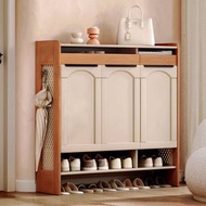 櫻桃傢俱 - 實木鞋櫃兩門三門四門鞋櫃掩門鞋櫃入戶門玄關櫃金屬櫃門收納櫃