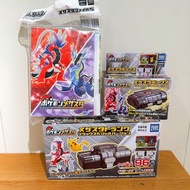 (全圖$199)日本正版 Pokemon Mezastar Pokeball Masterball Pikachu 精靈球大師球 朱紫 比卡超黑色紅色紫色 卡盒cardbox 收納盒 storage 