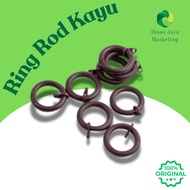 READY STOCK Ring Rod Kayu Langsir 28mm Rod Kayu Standard 28mm Cincin Rod Kayu Langsir/ Gelang Rod Ka