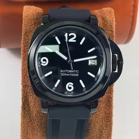 40mm nh35 movement automatic mechanical watch accessories 316L stainless steel sapphire glass Panera