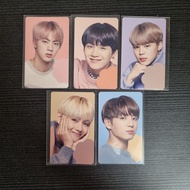 Bts Official Cloudberry Photocard PC - Uniform/Jin, Yoongi/Suga, Jimin, Taehyung/V, Jungkook