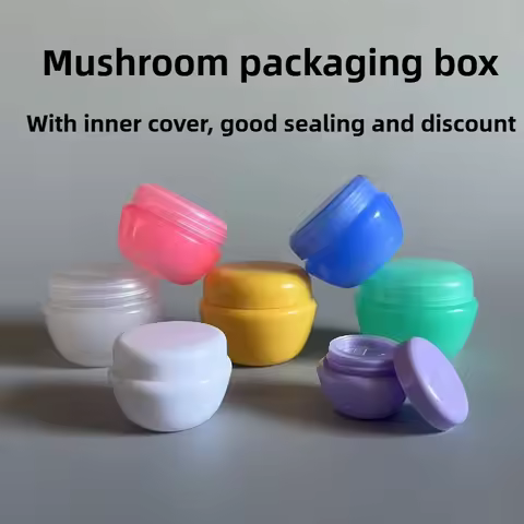 5-30g Face Cream Jar Cosmetic Packaging Refillable Bottles Travel Sample Box Make Up Container Mini 