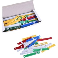 Paper Plastic Fastener 8CM 50Set/Box File Folder File Organizer
