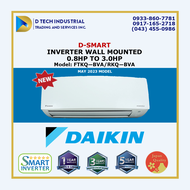 Daikin 3HP D-Smart Inverter Wall Mounted Aircon