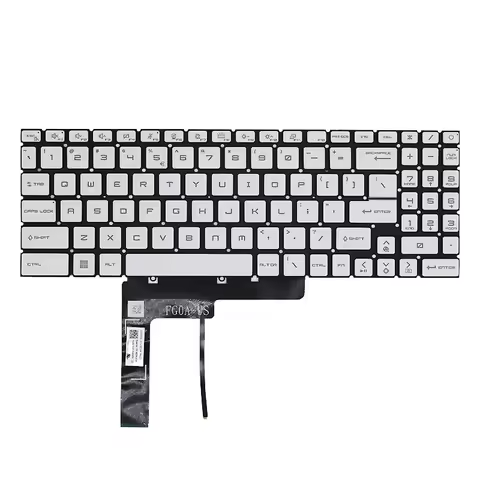 Keyboard for MSI Sword 15-A11U A11UD A11UC A11UE A11UG A11SC White with Backlit US layout
