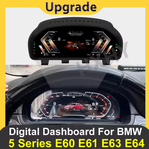 2024 Latest Original Car Digital Cluster Instrument for BMW 5 Series E60 E61 E63 E64 2003-2009 LCD S