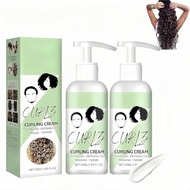 Curl Defining Cream,Natural Frizz Control, Moisturizing Curl Conditioner Cream, Professional Styling
