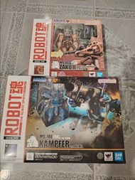 Robot魂 再版MS-18E京寶梵，MS-06S紅渣古