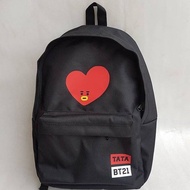 TATA BT21 backpack bts characters bangtan boys kpop