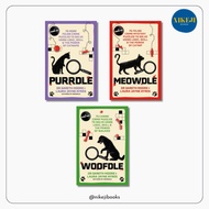 Meowdle: 75 Feline / Woofdle: 75 Canine / Purrdle: 75 More Feline by Gareth Moore