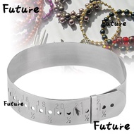 FUTURE Jewelry Making Bracelet Sizing Tools, Measures in Inches 15-23cm Adjustable Bangle Gauge, Pro