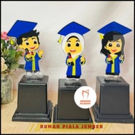 Custom Acrylic Graduation Trophy - Award Trophy