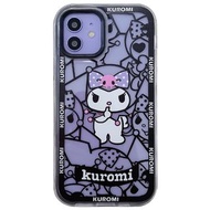 (X)IPhone殼SE2/7/8/P/XS/R/11/12/Mini/Pro/Max : Kuromi