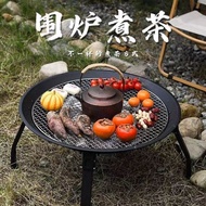 55cm foldable charcoal grill, used indoors and outdoors, convenient to take on picnics and warm in w