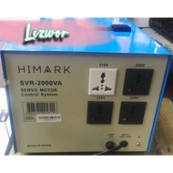 HIMARK  Servo Motor Control System SVR-2000VA /SVR-1500VA /SVR-1000VA  Auto Voltage Regulator (AVR)