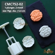 75gr Mooncake Mold CMC752-02 Naga Pia Moon Cake Snowskin Tok Cake