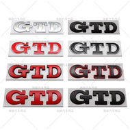GTD Labeling Suitable for POLO Golf 5 6 7th Generation GTD Car Logo Unique Trunk Tail Logo High Qual