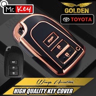 【Mr.Key】TPU Car Remote Key Cover Case Shell Fob For Toyota Vios Aygo Yaris Corolla RUSH Sienta Hiace Activ Wish Key Protector Holder Auto Accessories
